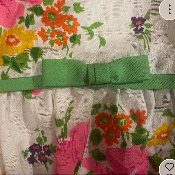 Super beautiful vintage 70s dress with empire waist and floral pattern festival - Picture 2 of 3